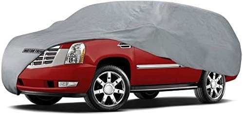 image:imageMotor Trend 4Layer 4Season Auto Waterproof Outdoor UV Protection for Heavy Duty Use Full Car Cover for Vans Suvs Crossovers up to 210210 L x 77 W x 60H