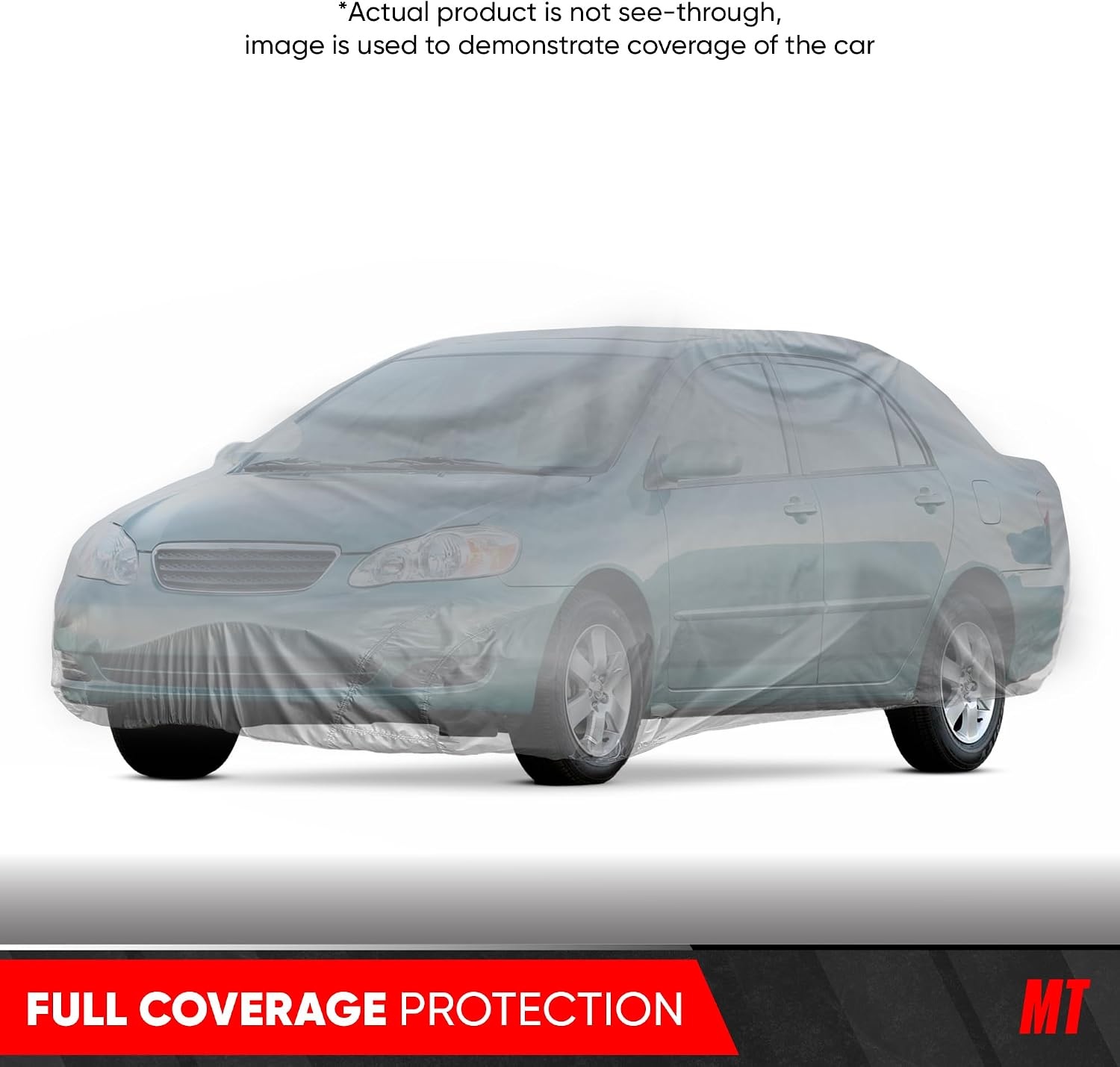 image:imageMotor Trend 4Series Lightweight Car Cover Fits 19782025 Mitsubishi Mirage ES LE BE SE Breathable AntiMoisture WaterResistant ScratchResistant AllWeather Outdoor amp Indoor UseToyota Corolla 19932013