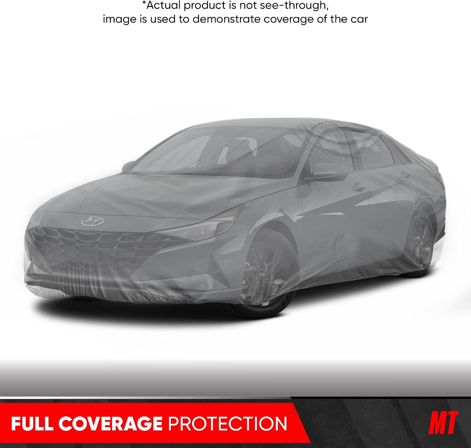image:imageMotor Trend 4Series Lightweight Car Cover Fits 19782025 Mitsubishi Mirage ES LE BE SE Breathable AntiMoisture WaterResistant ScratchResistant AllWeather Outdoor amp Indoor UseHyundai Elantra 20102025