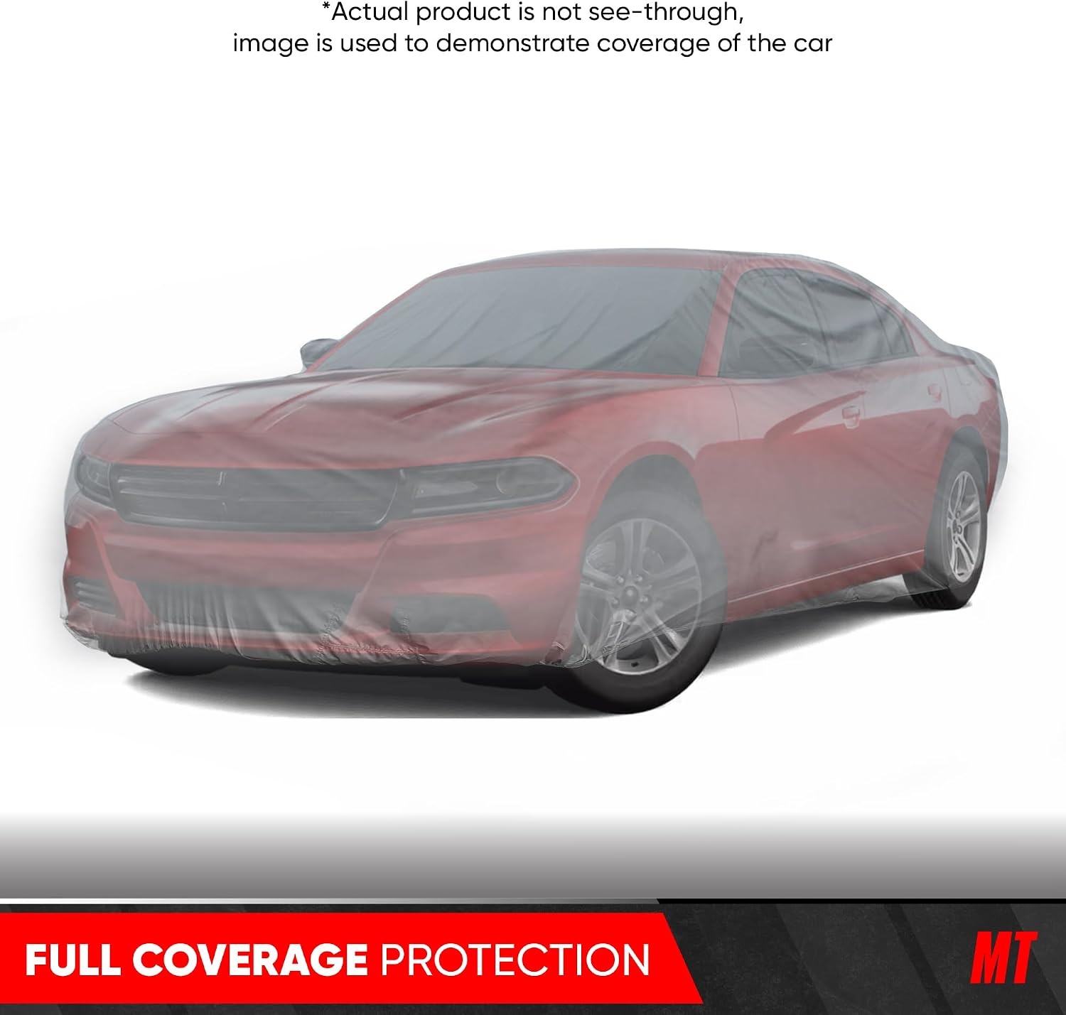 image:imageMotor Trend 4Series Lightweight Car Cover Fits 20092023 Dodge Challenger Sedan SXT RT SRT Hellcat Breathable AntiMoisture WaterResistant ScratchResistant AllWeather Outdoor amp Indoor UseDodge Charger 20062025