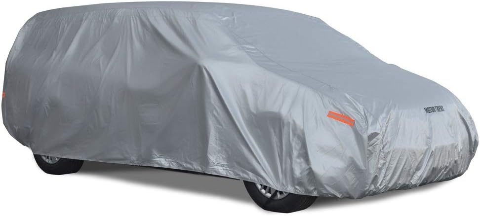 image:imageMotor Trend 6Series MultiLayered Waterproof SUV amp Van Car Cover Heavy Duty Vehicle Outdoor Indoor Inner FleeceLined Snow Rain Sun UV Dust Exterior Protection Full Coverage XL max Length 185Lmax Length 200