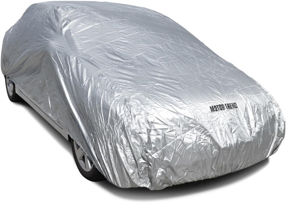 image:imageMotor Trend All Season WeatherWear 1Poly Layer Snow proof Water Resistant Car Cover Size L Fits up to 190 CC543LOCKLarge