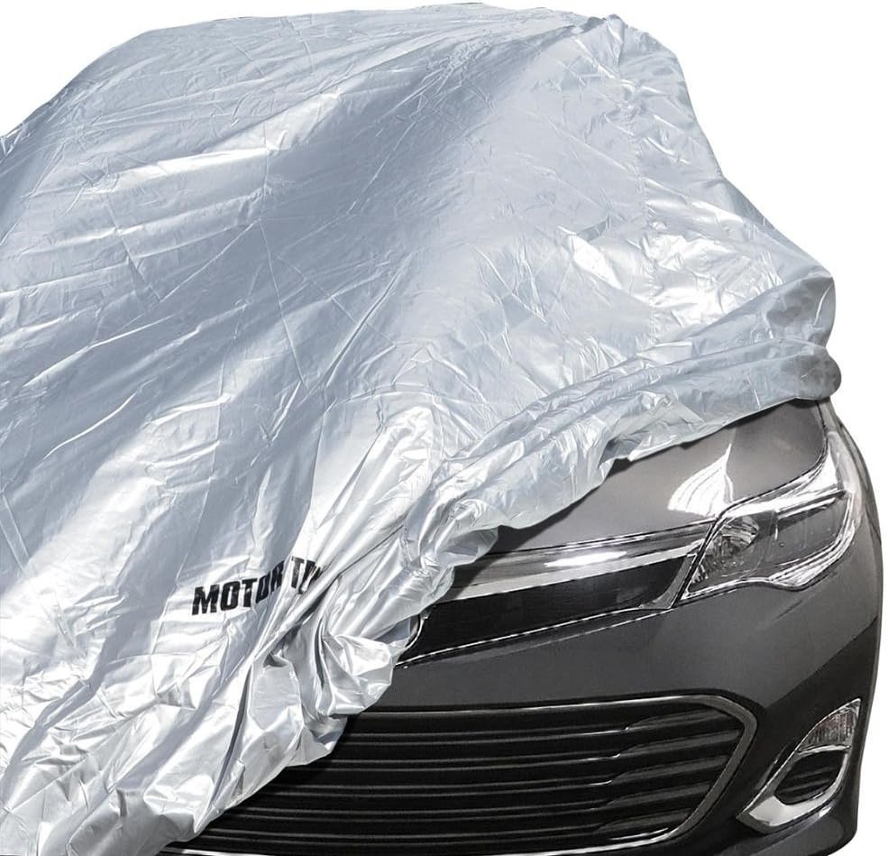 image:imageMotor Trend All Season WeatherWear 1Poly Layer Snow proof Water Resistant Car Cover Size L Fits up to 190 CC543LOCKXLarge
