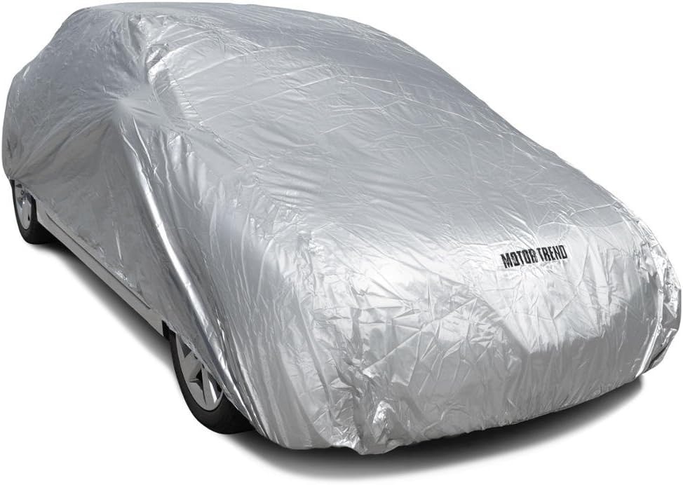 image:imageMotor Trend All Season WeatherWear 1Poly Layer Snow proof Water Resistant Car Cover Size L Fits up to 190 CC543LOCKXLarge