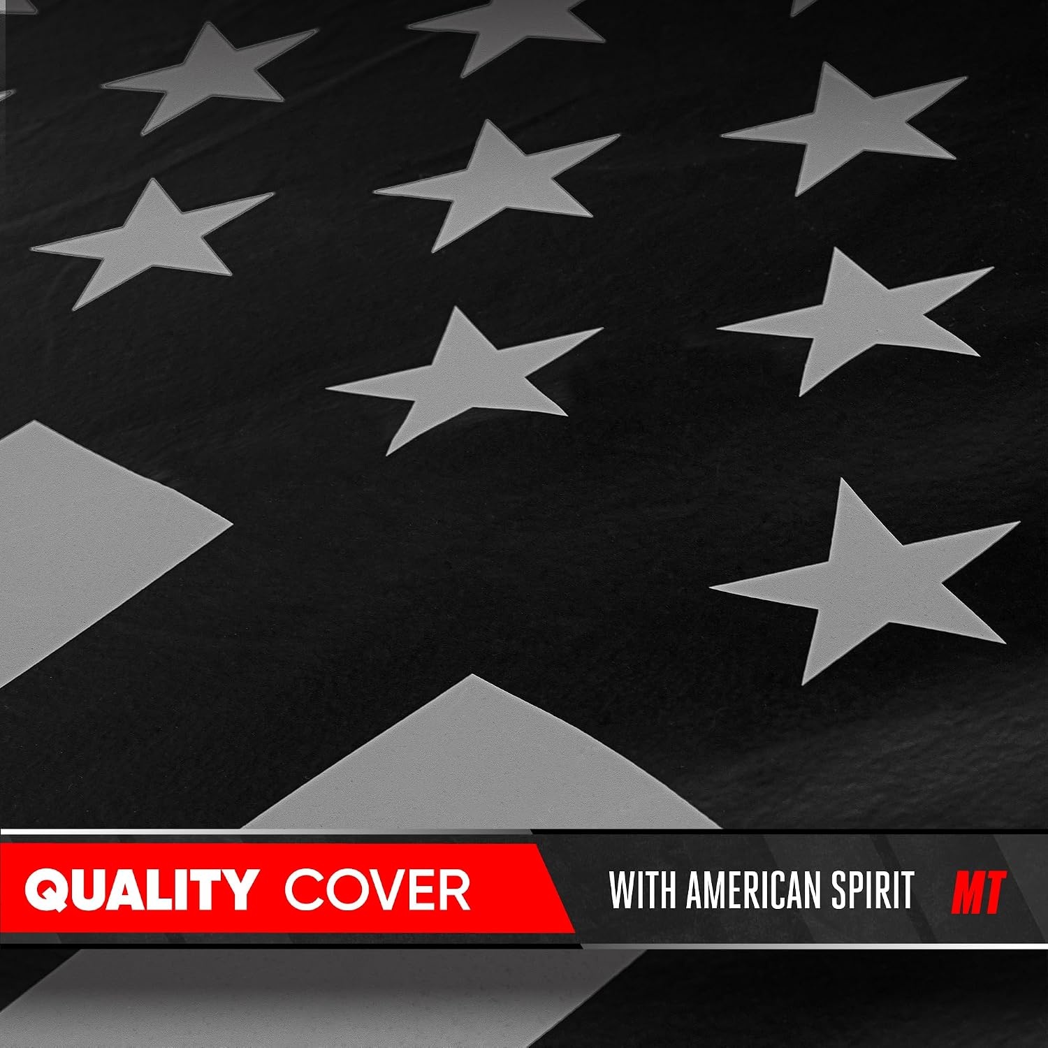 image:imageMotor Trend Black USA Flag Waterproof Car Cover All Weather Outdoor Protection UV Resistant Windproof Scratchproof SemiUniversal Fit Sedan Full Car Cover for Sun Rain Snow 171 190 LengthBlack Flag Up to 210