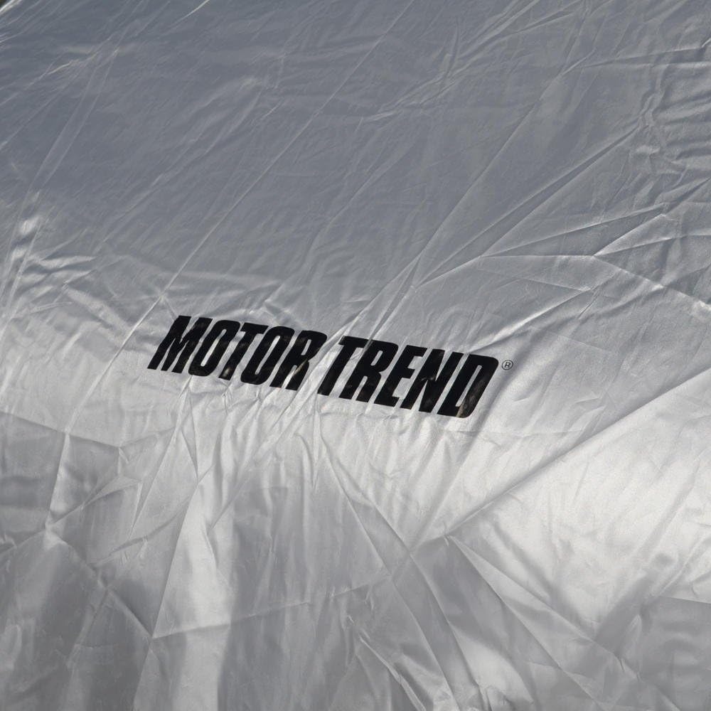 image:imageMotor Trend Universal Fit Car Cover for Cars SUVs Trucks Vans WaterResistant AllWeather Scratch Resistant Reflective Full Coverage Protect Against Rain Snow Hail Sun UV Protection Dust XLargeSmall