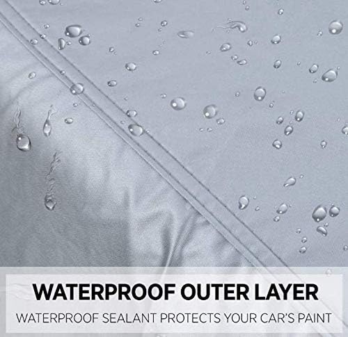 image:imageMotorTrend Custom Fit Car Cover for Ford Mustang 19652004 AllWeather Protection for Cars Trucks amp SUVs UV Resistant Waterproof ScratchResistant Vehicle Cover for Outdoor amp IndoorChevrolet Corvette 19842019
