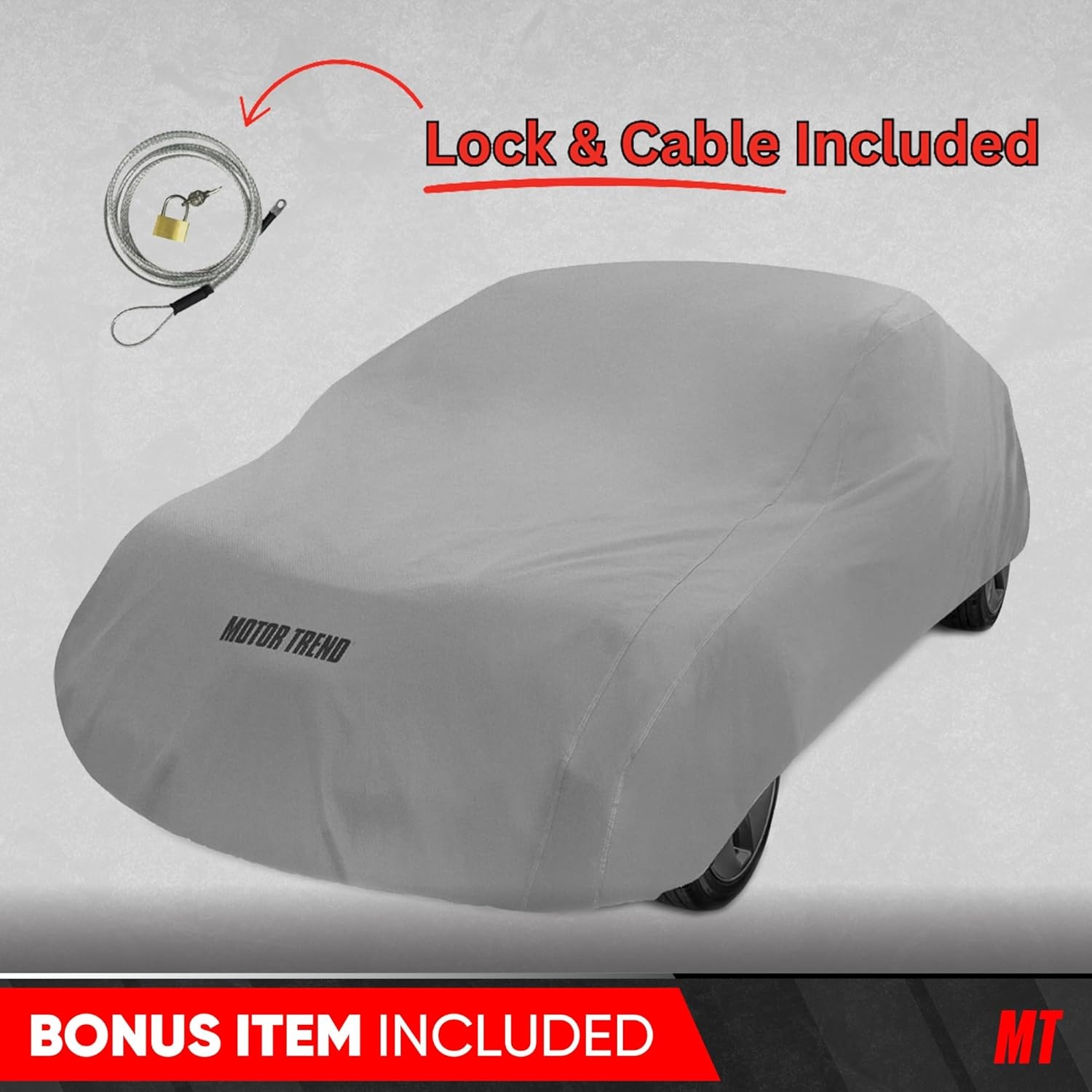 image:imageMotorTrend Custom Fit Car Cover for Ford Mustang 19652004 AllWeather Protection for Cars Trucks amp SUVs UV Resistant Waterproof ScratchResistant Vehicle Cover for Outdoor amp IndoorHyundai Sonata 20112018
