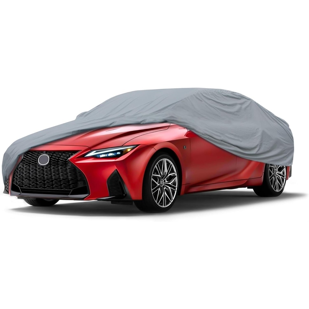 image:imageMotor Trend 4Series Lightweight Car Cover Fits 19782025 Mitsubishi Mirage ES LE BE SE Breathable AntiMoisture WaterResistant ScratchResistant AllWeather Outdoor amp Indoor UseLexus IS 20052025