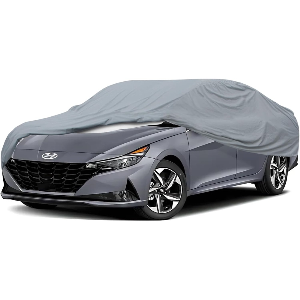 image:imageMotor Trend 4Series Lightweight Car Cover Fits 19782025 Mitsubishi Mirage ES LE BE SE Breathable AntiMoisture WaterResistant ScratchResistant AllWeather Outdoor amp Indoor UseHyundai Elantra 20102025