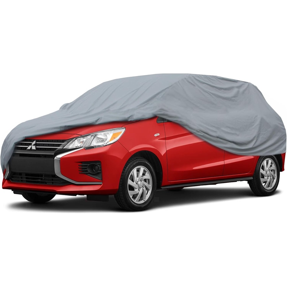 image:imageMotor Trend 4Series Lightweight Car Cover Fits 19782025 Mitsubishi Mirage ES LE BE SE Breathable AntiMoisture WaterResistant ScratchResistant AllWeather Outdoor amp Indoor UseMitsubishi Mirage 19782025