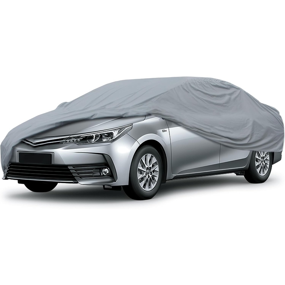 image:imageMotor Trend 4Series Lightweight Car Cover Fits 19782025 Mitsubishi Mirage ES LE BE SE Breathable AntiMoisture WaterResistant ScratchResistant AllWeather Outdoor amp Indoor UseToyota Corolla 20142025