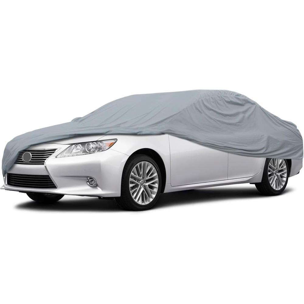 image:imageMotor Trend 4Series Lightweight Car Cover Fits 19782025 Mitsubishi Mirage ES LE BE SE Breathable AntiMoisture WaterResistant ScratchResistant AllWeather Outdoor amp Indoor UseLexus ES 19892025