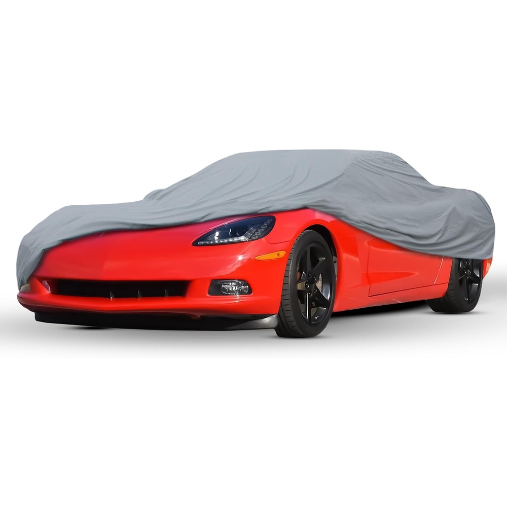 image:imageMotor Trend 4Series Lightweight Car Cover Fits 20092023 Dodge Challenger Sedan SXT RT SRT Hellcat Breathable AntiMoisture WaterResistant ScratchResistant AllWeather Outdoor amp Indoor UseChevrolet Chevy Corvette 20102013