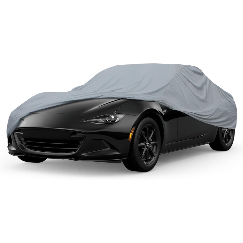 image:imageMotor Trend AUTO Armor All Weather Proof Universal Fit Car Cover UV Water Proof Gray Fits up to 210157inches