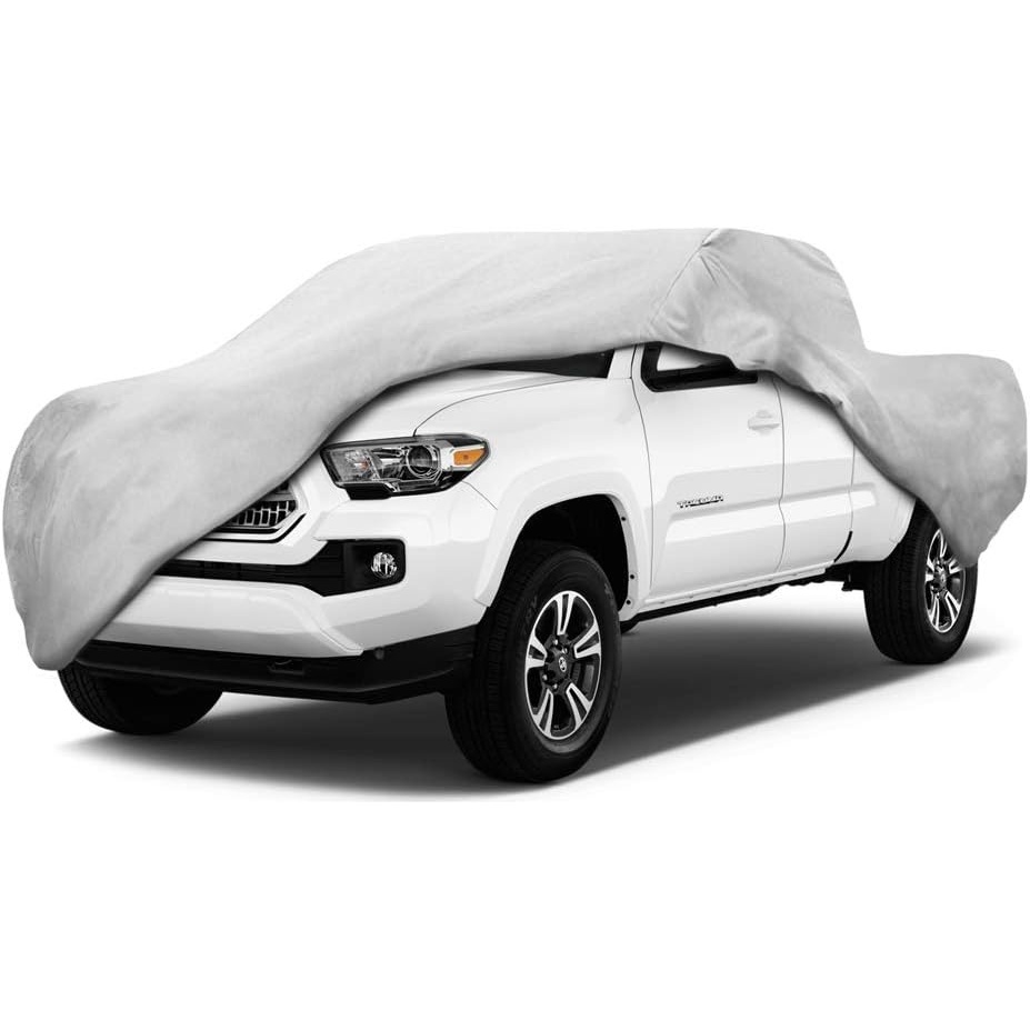 image:imageMotor Trend Custom Fit Truck Cover for Toyota Tacoma 20052014 Heavy Duty Car Cover Waterproof All Weather Indoor Outdoor Heavy Duty Car Cover for Automobiles UV Rain Snow Dust Winter Storage