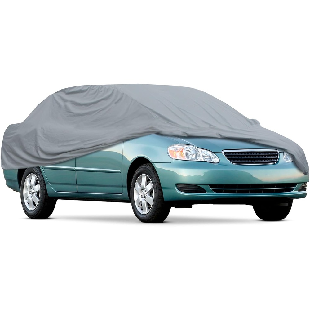 image:imageMotorTrend Custom Fit Car Cover for Ford Mustang 19652004 AllWeather Protection for Cars Trucks amp SUVs UV Resistant Waterproof ScratchResistant Vehicle Cover for Outdoor amp IndoorToyota Corolla 20002018