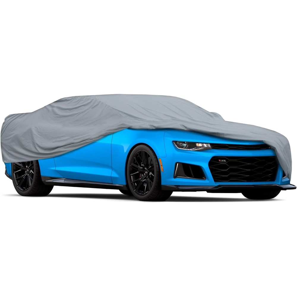 image:imageMotorTrend Custom Fit Car Cover for Ford Mustang 19652004 AllWeather Protection for Cars Trucks amp SUVs UV Resistant Waterproof ScratchResistant Vehicle Cover for Outdoor amp IndoorChevrolet Camaro 20102020