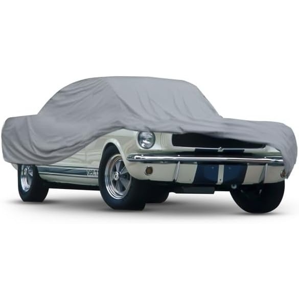 image:imageMotorTrend Custom Fit Car Cover for Ford Mustang 19652004 AllWeather Protection for Cars Trucks amp SUVs UV Resistant Waterproof ScratchResistant Vehicle Cover for Outdoor amp IndoorFord Mustang 19652004