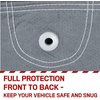 Motor Trend 4-Layer 4-Season Auto (Waterproof Outdoor UV Protection for Heavy Duty Use Full Car Cover for Vans, Suvs, Crossovers up to 210″)(185″ (L) x 72″ (W) x 56″(H))
