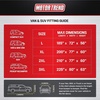 Motor Trend 4-Layer 4-Season Auto (Waterproof Outdoor UV Protection for Heavy Duty Use Full Car Cover for Vans, Suvs, Crossovers up to 210″)(210″ (L) x 77″ (W) x 60″(H))