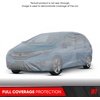 Motor Trend 4-Series Lightweight Car Cover, Fits 1978-2025 Mitsubishi Mirage ES LE BE SE, Breathable Anti-Moisture Water-Resistant Scratch-Resistant, All-Weather Outdoor & Indoor Use(Honda Fit (2009-2025))