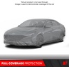 Motor Trend 4-Series Lightweight Car Cover, Fits 1978-2025 Mitsubishi Mirage ES LE BE SE, Breathable Anti-Moisture Water-Resistant Scratch-Resistant, All-Weather Outdoor & Indoor Use(Hyundai Elantra (2010-2025))