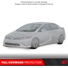 Motor Trend 4-Series Lightweight Car Cover, Fits 1978-2025 Mitsubishi Mirage ES LE BE SE, Breathable Anti-Moisture Water-Resistant Scratch-Resistant, All-Weather Outdoor & Indoor Use(Honda Civic (2001-2011))