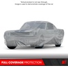 Motor Trend 4-Series Lightweight Car Cover, Fits 2009-2023 Dodge Challenger Sedan SXT RT SRT Hellcat, Breathable Anti-Moisture Water-Resistant Scratch-Resistant, All-Weather Outdoor & Indoor Use(Ford Mustang Classic (1964-1973))