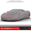Motor Trend 4-Series Lightweight Car Cover, Fits 2009-2023 Dodge Challenger Sedan SXT RT SRT Hellcat, Breathable Anti-Moisture Water-Resistant Scratch-Resistant, All-Weather Outdoor & Indoor Use(Chevrolet Chevy Corvette (2015-2025))