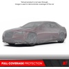 Motor Trend 4-Series Lightweight Car Cover, Fits 2009-2023 Dodge Challenger Sedan SXT RT SRT Hellcat, Breathable Anti-Moisture Water-Resistant Scratch-Resistant, All-Weather Outdoor & Indoor Use(Chrysler 300 (2005-2023))