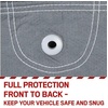 Motor Trend Breathable Lightweight Car Cover, Anti-Moisture Build-Up Water-Resistant Scratch-Resistant Travel-Friendly, Universal Fit for Cars SUVs Trucks Vans All-Weather Outdoor/Indoor, (M) 170″ L(L)