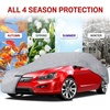 Motor Trend Breathable Lightweight Car Cover, Anti-Moisture Build-Up Water-Resistant Scratch-Resistant Travel-Friendly, Universal Fit for Cars SUVs Trucks Vans All-Weather Outdoor/Indoor, (M) 170″ L(S)