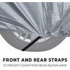 MotorTrend Custom Fit Car Cover for Ford Mustang 1965-2004, All-Weather Protection for Cars Trucks & SUVs, UV Resistant Waterproof Scratch-Resistant, Vehicle Cover for Outdoor & Indoor(Chevrolet Corvette (1984-2019))