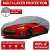 MotorTrend Custom Fit Car Cover for Ford Mustang 1965-2004, All-Weather Protection for Cars Trucks & SUVs, UV Resistant Waterproof Scratch-Resistant, Vehicle Cover for Outdoor & Indoor(Toyota 86 Subaru BRZ Scion FRS (2012-2025))