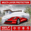 MotorTrend Custom Fit Car Cover for Ford Mustang 1965-2004, All-Weather Protection for Cars Trucks & SUVs, UV Resistant Waterproof Scratch-Resistant, Vehicle Cover for Outdoor & Indoor(Chevrolet Corvette (1984-2019))