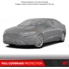 MotorTrend Custom Fit Car Cover for Ford Mustang 1965-2004, All-Weather Protection for Cars Trucks & SUVs, UV Resistant Waterproof Scratch-Resistant, Vehicle Cover for Outdoor & Indoor(Ford Fusion (2006-2018))