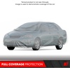 MotorTrend Custom Fit Car Cover for Ford Mustang 1965-2004, All-Weather Protection for Cars Trucks & SUVs, UV Resistant Waterproof Scratch-Resistant, Vehicle Cover for Outdoor & Indoor(Toyota Corolla (2000-2018))