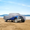 Truck Car Cover For Automobiles – Heavy Duty Waterproof All Weather Multi-Layer Outdoor Indoor Protection UV Sun Rain Snow Dust – Universal Fit For All Trucks Pickup Trucks – 264″(L) x 80″(W) x 69″(H)(Max Bed Length: 96″ | 230″ (L) x 80″ (W) x 60″ (H))