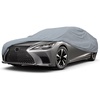 Motor Trend 4-Series Lightweight Car Cover, Fits 1978-2025 Mitsubishi Mirage ES LE BE SE, Breathable Anti-Moisture Water-Resistant Scratch-Resistant, All-Weather Outdoor & Indoor Use(Lexus LS (1989-2025))
