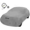 Motor Trend Breathable Lightweight Car Cover, Anti-Moisture Build-Up Water-Resistant Scratch-Resistant Travel-Friendly, Universal Fit for Cars SUVs Trucks Vans All-Weather Outdoor/Indoor, (M) 170″ L(L)