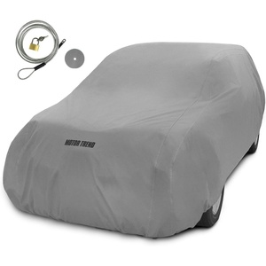 Motor Trend 4-Layer 4-Season Auto (Waterproof Outdoor UV Protection for Heavy Duty Use Full Car Cover for Vans, Suvs, Crossovers up to 210″)(210″ (L) x 77″ (W) x 60″(H))