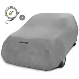 Motor Trend 4-Layer 4-Season Auto (Waterproof Outdoor UV Protection for Heavy Duty Use Full Car Cover for Vans, Suvs, Crossovers up to 210″)(225″ (L) x 80″ (W) x 63″(H))