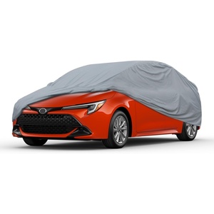 Motor Trend 4-Series Lightweight Car Cover, Fits 1978-2025 Mitsubishi Mirage ES LE BE SE, Breathable Anti-Moisture Water-Resistant Scratch-Resistant, All-Weather Outdoor & Indoor Use(Toyota Corolla Hatchback (2019-2025))