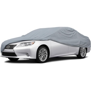 Motor Trend 4-Series Lightweight Car Cover, Fits 1978-2025 Mitsubishi Mirage ES LE BE SE, Breathable Anti-Moisture Water-Resistant Scratch-Resistant, All-Weather Outdoor & Indoor Use(Lexus ES (1989-2025))