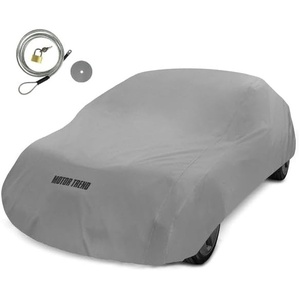 Motor Trend Breathable Lightweight Car Cover, Anti-Moisture Build-Up Water-Resistant Scratch-Resistant Travel-Friendly, Universal Fit for Cars SUVs Trucks Vans All-Weather Outdoor/Indoor, (M) 170″ L(L)