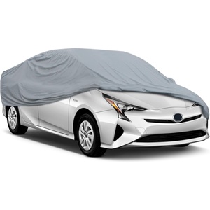 MotorTrend Custom Fit Car Cover for Ford Mustang 1965-2004, All-Weather Protection for Cars Trucks & SUVs, UV Resistant Waterproof Scratch-Resistant, Vehicle Cover for Outdoor & Indoor(Toyota Prius (2001-2018))
