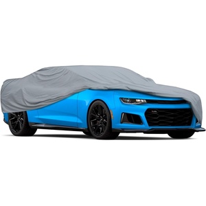 MotorTrend Custom Fit Car Cover for Ford Mustang 1965-2004, All-Weather Protection for Cars Trucks & SUVs, UV Resistant Waterproof Scratch-Resistant, Vehicle Cover for Outdoor & Indoor(Chevrolet Camaro (2010-2020))