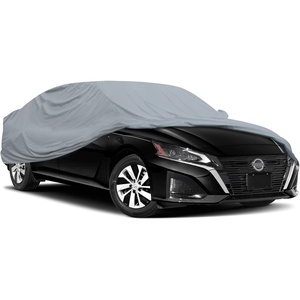 MotorTrend Custom Fit Car Cover for Ford Mustang 1965-2004, All-Weather Protection for Cars Trucks & SUVs, UV Resistant Waterproof Scratch-Resistant, Vehicle Cover for Outdoor & Indoor(Nissan Altima (2011-2018))